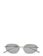 Way Metal Sunglasses Solbriller Grey Weekday