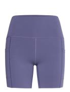 Nb Sleek Pocket High Rise Short 6" Sport Women Sport Clothing Sport Ti...