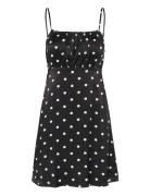 Gzdotta P Short Dress Kort Kjole Black Gestuz