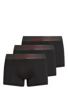 Trunk 3Pk Boxershorts Black Calvin Klein