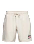 Americana Shorts Bottoms Shorts Sweat Shorts White Tommy Hilfiger