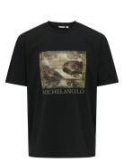 Onsita Ss Reg Tee Mi Tops T-Kortærmet Skjorte Black ONLY & SONS
