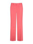 Pant Leisure Long Bottoms Trousers Linen Trousers Pink Gerry Weber