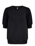 Sc-Banu Tops Sweatshirts & Hoodies Sweatshirts Black Soyaconcept
