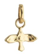 Devoted Swallow Charm Halskæde Hængesmykke Gold Enamel Copenhagen