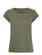 Organic Jersey Teasy Tee Fav Tops T-shirts & Tops Short-sleeved Green ...