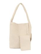 Hobo Braided Soft Structure Bags Totes Beige HVISK