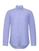 New Kent Tops Shirts Casual Blue Seidensticker