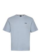 Waffle T-Shirt Tops T-Kortærmet Skjorte White BOSS