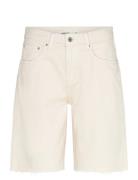 Denim Jorts Bottoms Shorts Denim Shorts Cream Gina Tricot