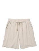 Naram Knitted Shorts Pyjamas Nattøj Beige Bongusta