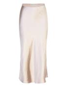 Cat Skirt Skirts Knee-length & Midi Skirts Cream Ida Sjöstedt