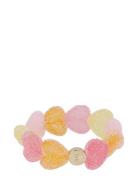 Sugar Hearts Elastic Brace G/Mix Peach - M/L Accessories Jewellery Bra...