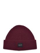 Unisex. Cotton Rib Knit Beanie Accessories Headwear Beanies Burgundy G...