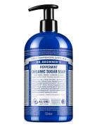 Sugar Soap Peppermint Håndsæbe Nude Dr. Bronner’s