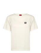 Nikka_T-Shirt Top Cream HUGO