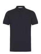 Darios Tops Polos Short-sleeved Navy Tiger Of Sweden