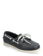 Docksides Portland W Loafers Flade Sko Navy Sebago