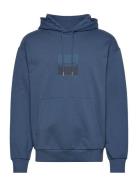 Duspliter Tops Sweatshirts & Hoodies Hoodies Blue HUGO