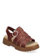 Fisherman Sandal Flade Sandaler Burgundy Timberland