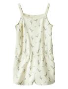 Nmfgayo Sak Sl Strap Suit Lil Jumpsuit Cream Lil'Atelier