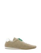 Biafrida Sneaker Suede & Leather Low-top Sneakers Beige Bianco