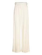 Vail - Viscose Twill Bottoms Trousers Wide Leg White Day Birger Et Mik...
