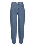 Slfemma Hw Aqua Blue Denim Jogger Jeans Bottoms Jeans Straight-regular...