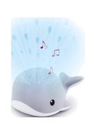 Wally The Whale Projector Home Kids Decor Lighting Night Lamps Grey ZA...