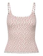 Tank Pointelle With Lettuce Ed Top Multi/patterned Lindex