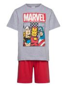 Pyjama Pyjamassæt Multi/patterned Marvel