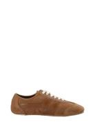 Biafrede Sneaker Suede & Faux Leather Low-top Sneakers Beige Bianco