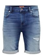 Onsply Dmb Repair Jog 5150 Shorts Noos Bottoms Shorts Denim Blue ONLY ...