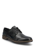 13523 Shoes Business Derby Shoes Black Rieker