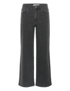 Zolinagz Hw Wide Jeans Noos Bottoms Jeans Wide Grey Gestuz