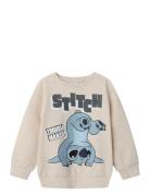 Nmmjasp Stitch Nreg Sweat Unb Wdi Tops Sweatshirts & Hoodies Sweatshir...