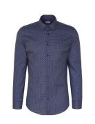 Business Kent Tops Shirts Business Navy Seidensticker