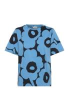 Tunnit Unikko Tops T-shirts & Tops Short-sleeved Multi/patterned Marim...