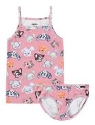 Janice Set Undertøjssæt Pink Molo