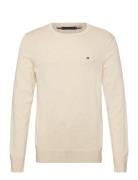 Essential Ssnl Cotton Crew Neck Tops Knitwear Round Necks White Tommy ...