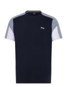 Balance T-Shirt Rn Tops T-Kortærmet Skjorte Black BOSS