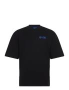 Nilte Tops T-Kortærmet Skjorte Black HUGO BLUE