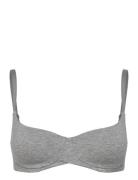 Cotton Pd Lingerie Bras & Tops Balc Tte Bras Grey Hunkemöller