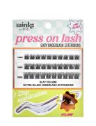 Winks Press On Underlash Extensions Slay Volume Øjenvipper Makeup Blac...