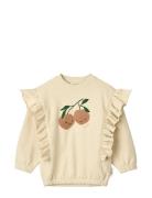 Marcella Placement Sweatshirt Tops Sweatshirts & Hoodies Sweatshirts C...