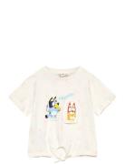 Bluey Printed T-Shirt Tops T-Kortærmet Skjorte Pink Mango