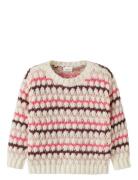 Nmflene Ls Knit Tops Knitwear Pullovers Red Name It
