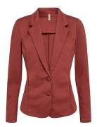 Sc-Daniela Blazers Single Breasted Blazers Red Soyaconcept
