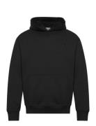 Athletics French Terry Hoodie Sport Sweatshirts & Hoodies Hoodies Blac...