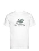 Sport Essentials Logo T-Shirt Sport T-Kortærmet Skjorte White New Bala...